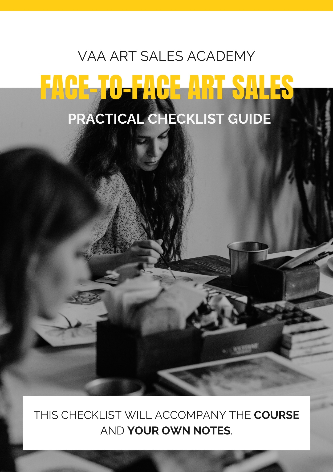 VAA Art Sales Academy - Practical Checklist Guide