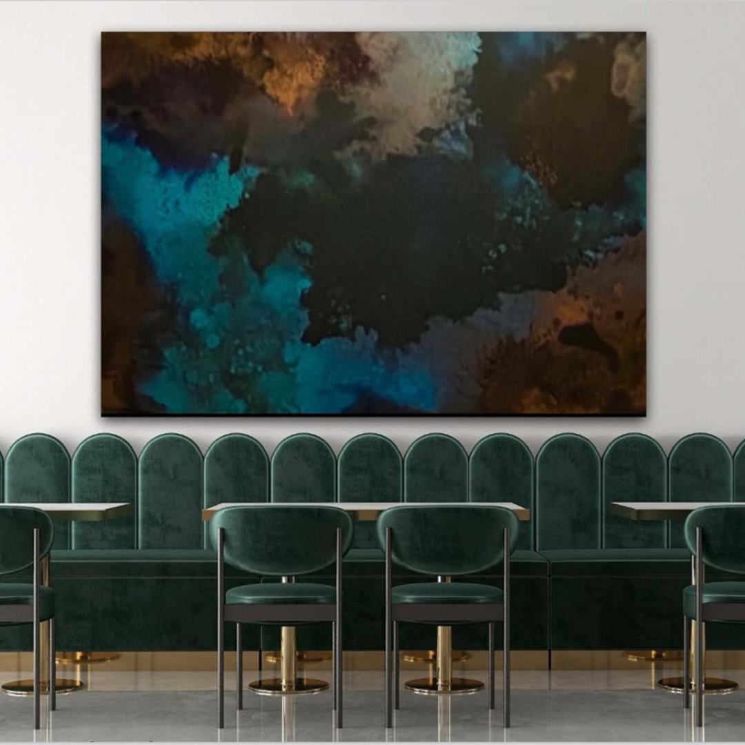 Beth Gintner Art on Wall