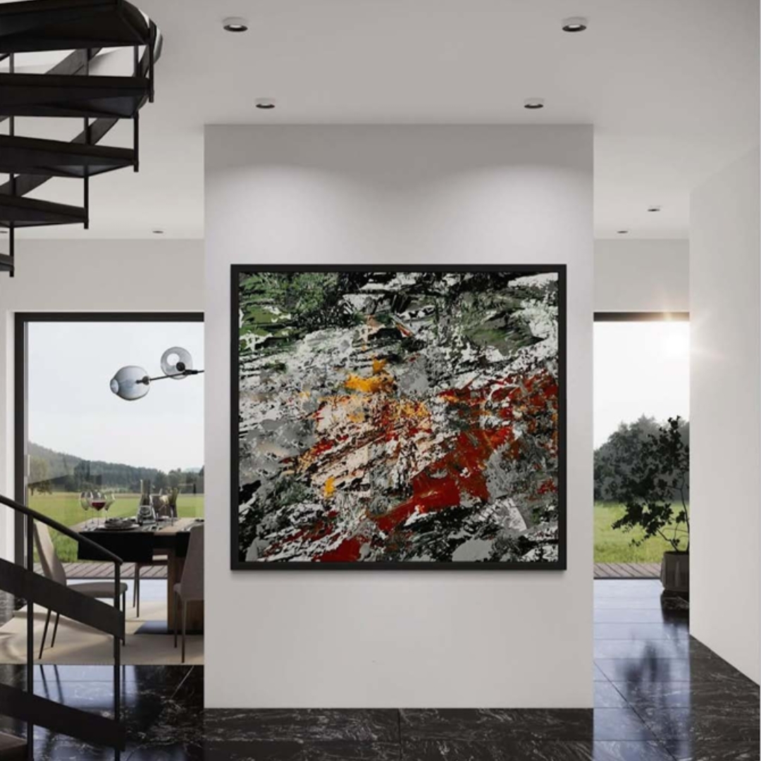 Beth Gintner Art on Wall