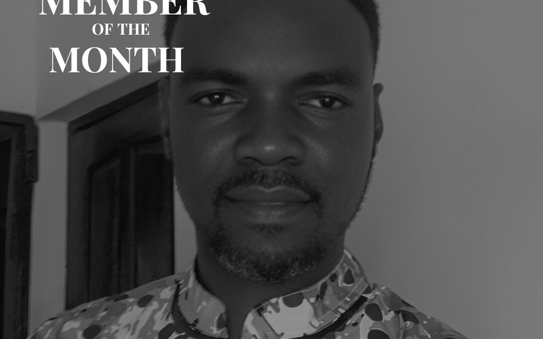 Michael Adigwe | July 2025, Member of the Month