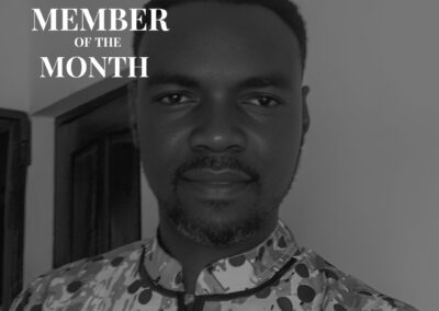 Michael Adigwe | July 2025, Member of the Month