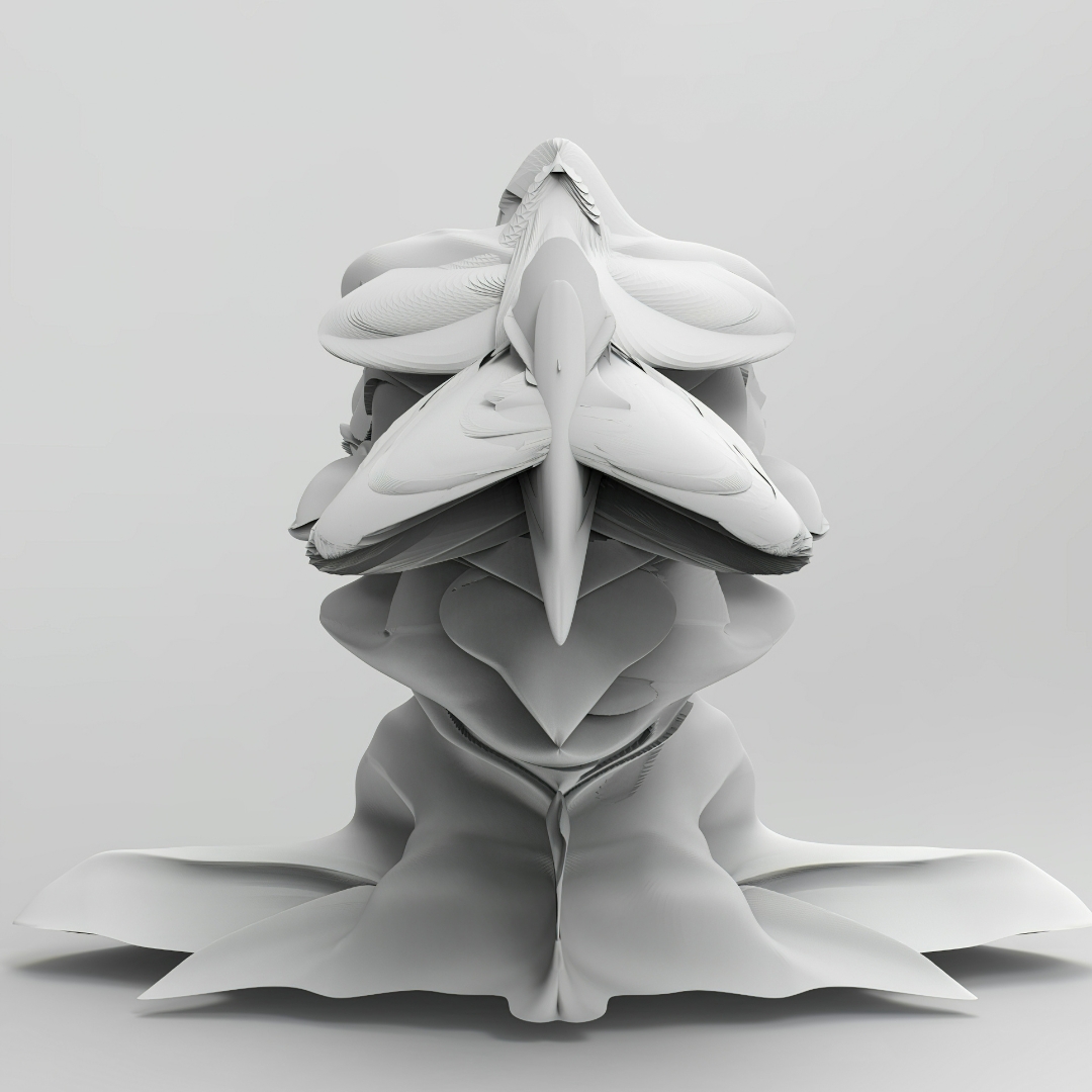 VAA Art 500 Creative (4) White Sculpture