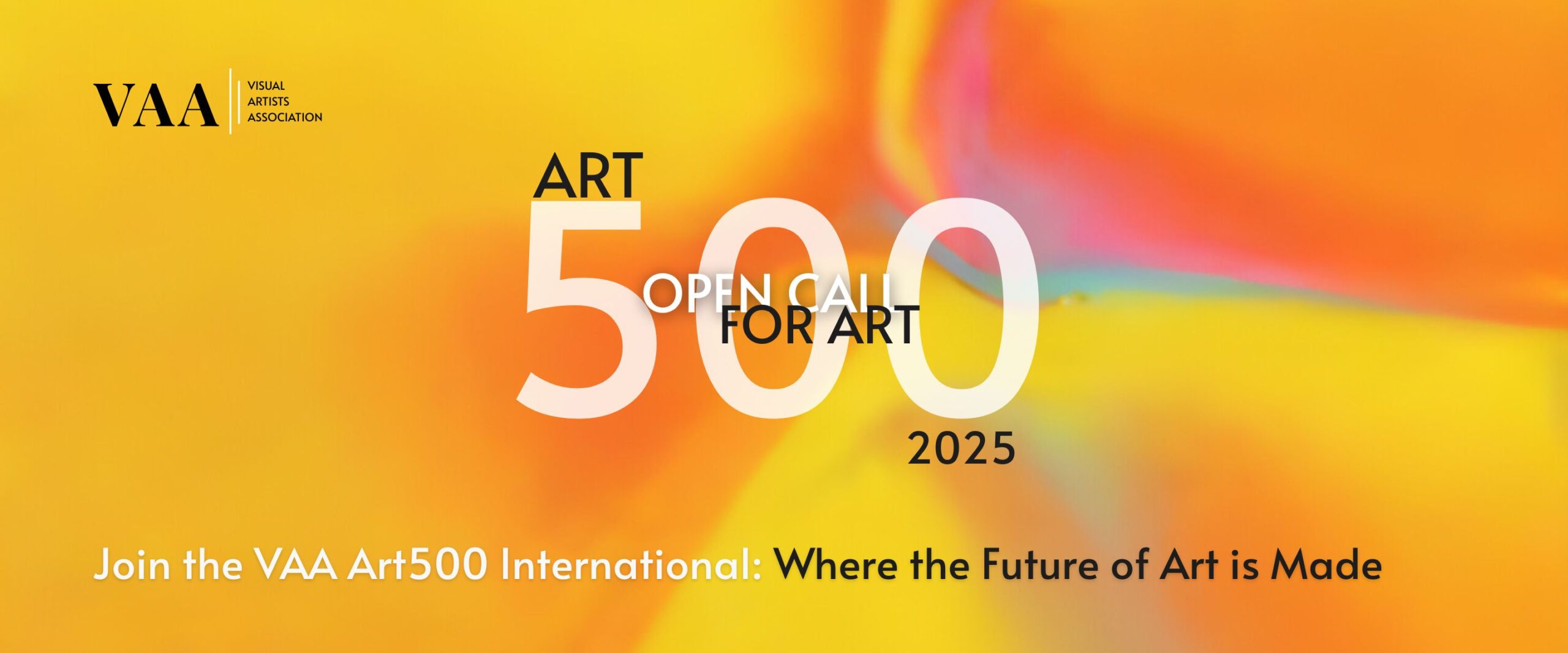 VAA Art500 International Banner VAA Art500 International Call