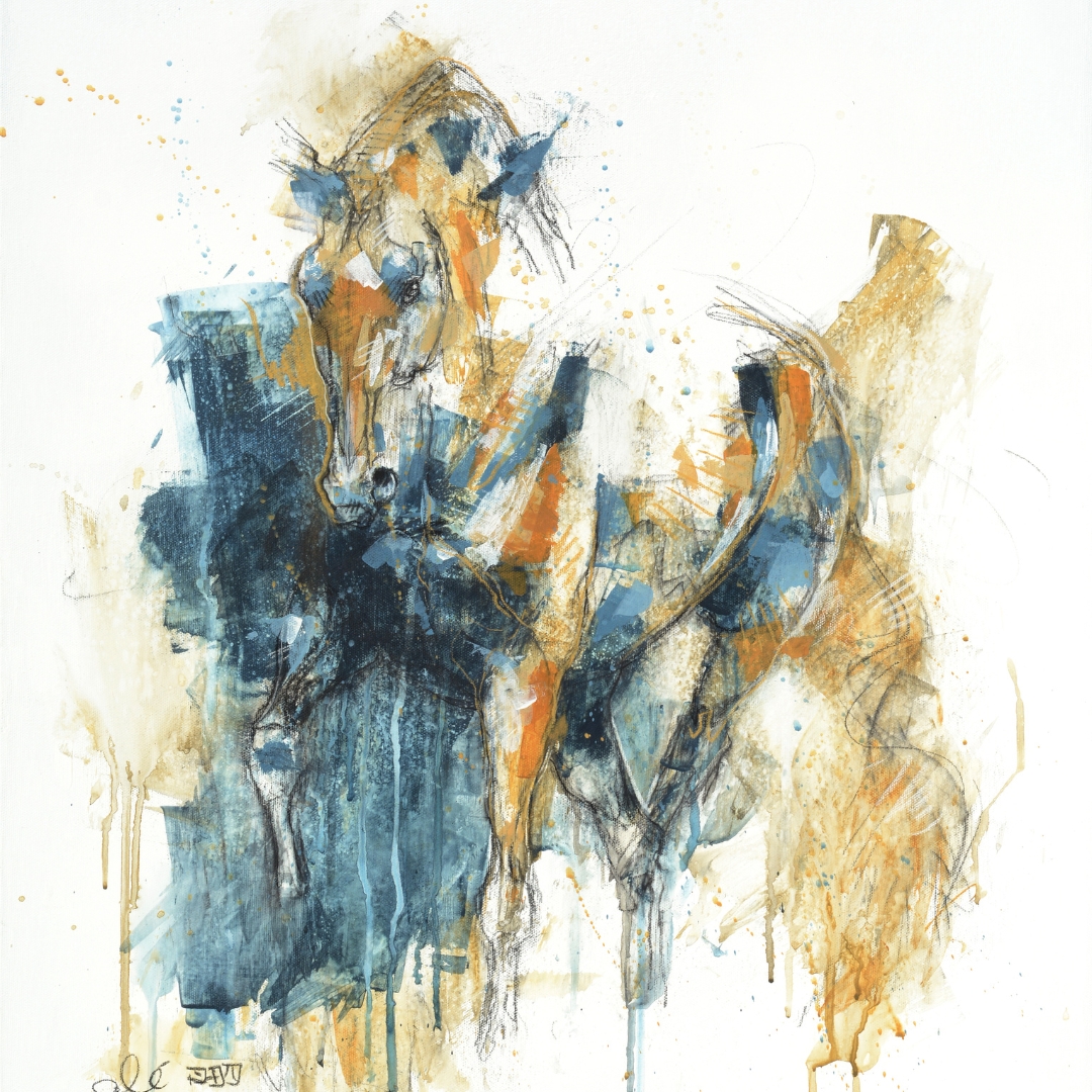 equine-nude_159t Benedicte Gele Equine Painting