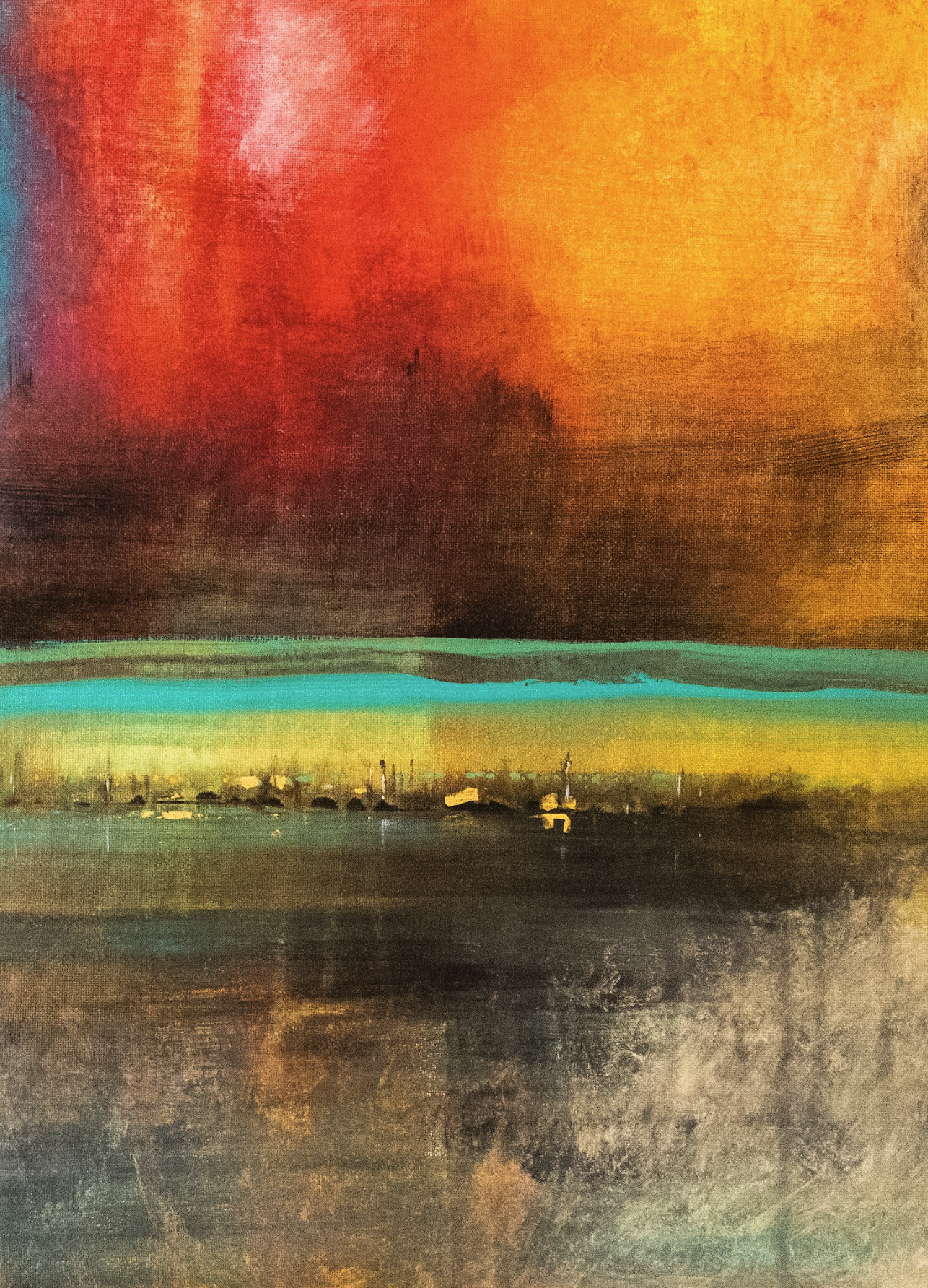 Storm-Over-Nigg-Yard-b2c960bc102615bcd7d9a4be136f3c67 Karen Holt Art