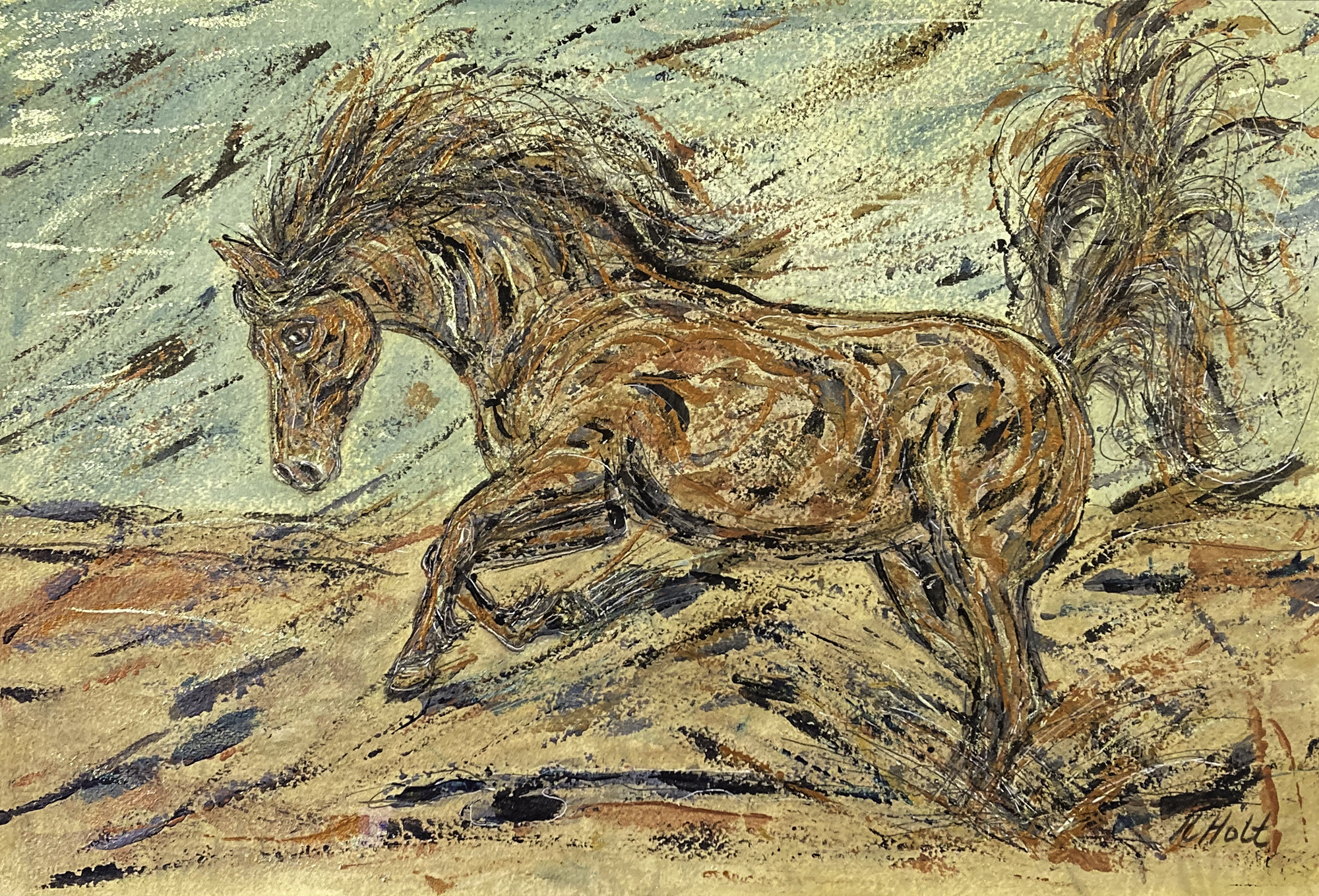 horse-galloping-4f4d4d89b6bb55b0bbb4ffd207c35848 Karen Holt Art