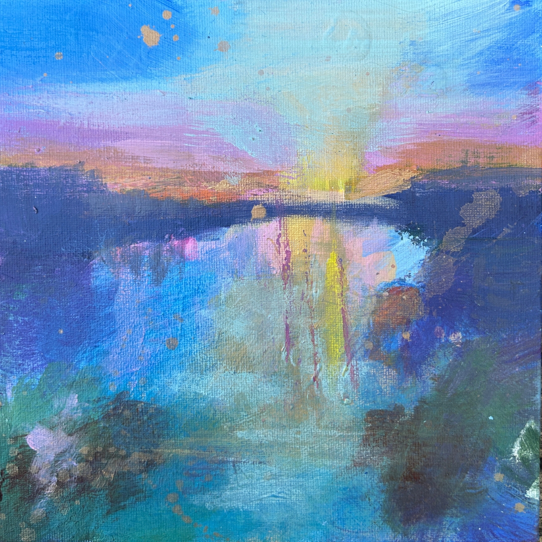 Beth Gintner Art on Wall