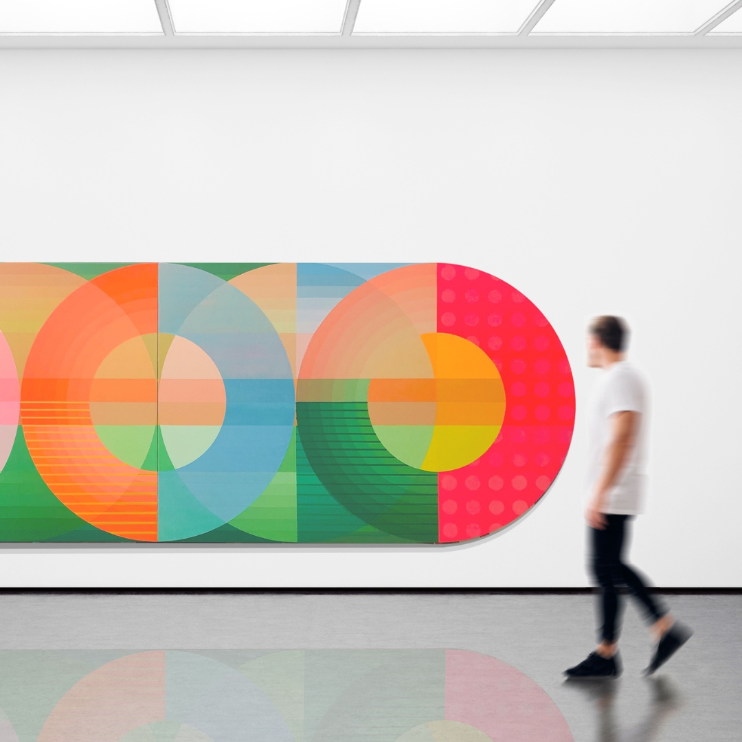 Beth Gintner Art on Wall