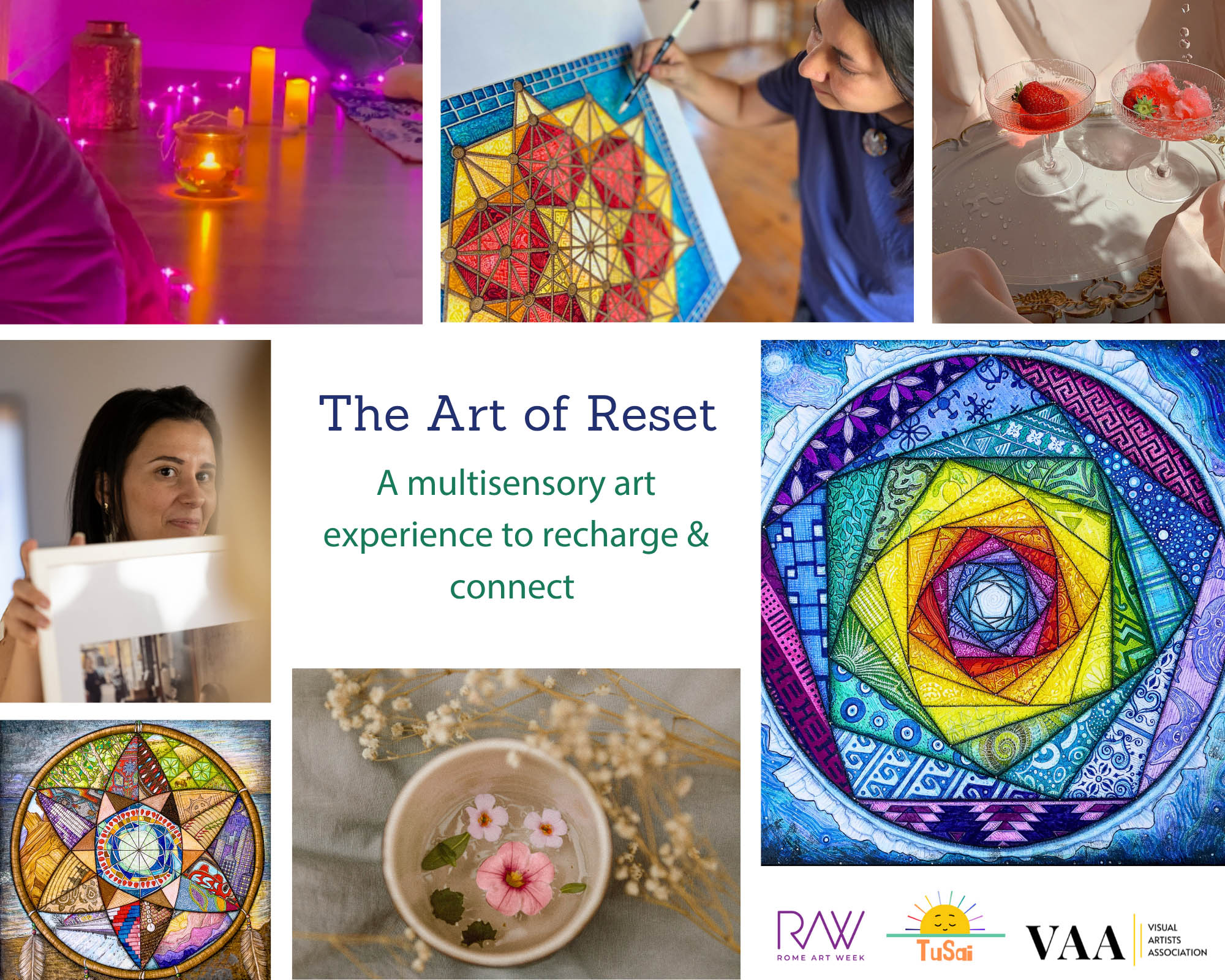 Colorful Aesthetic Photo Collage - 2