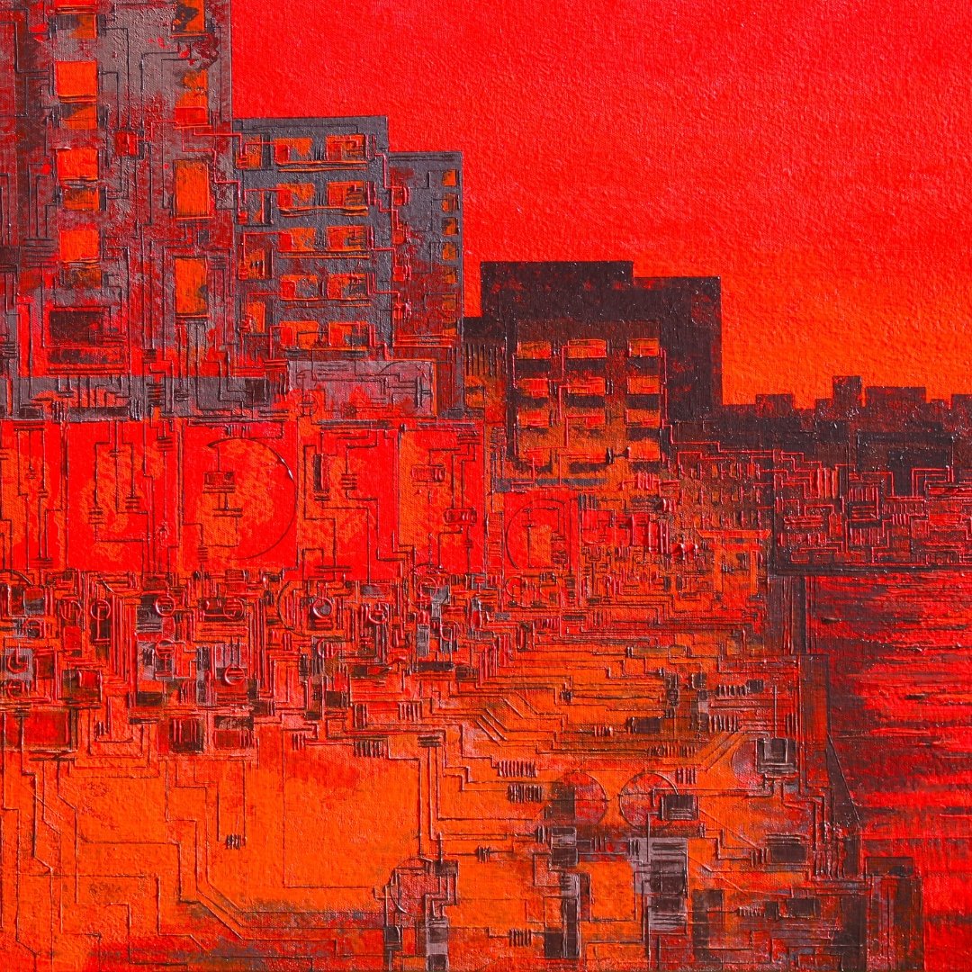 Beth Gintner Art on Wall