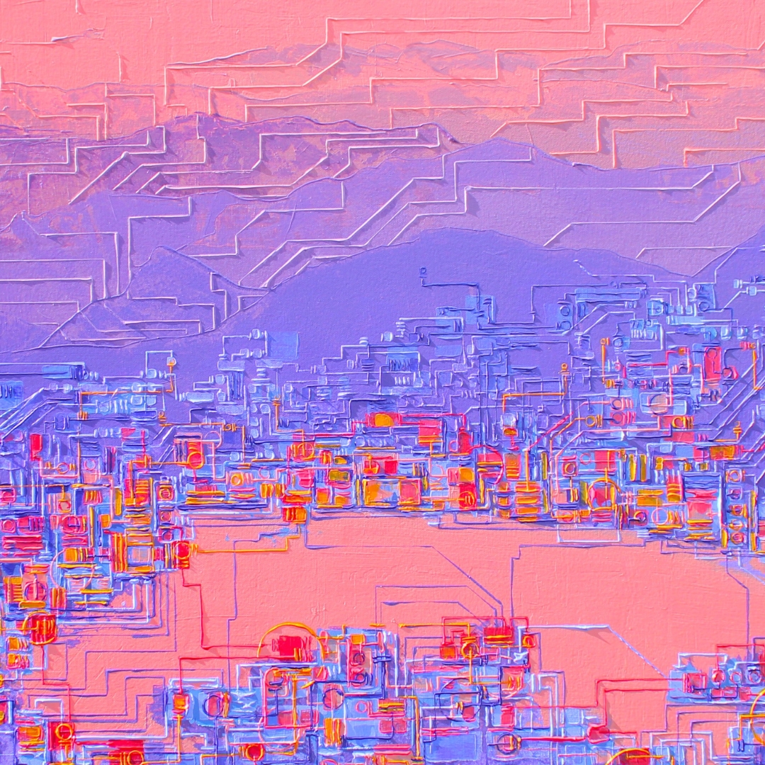 Beth Gintner Art on Wall