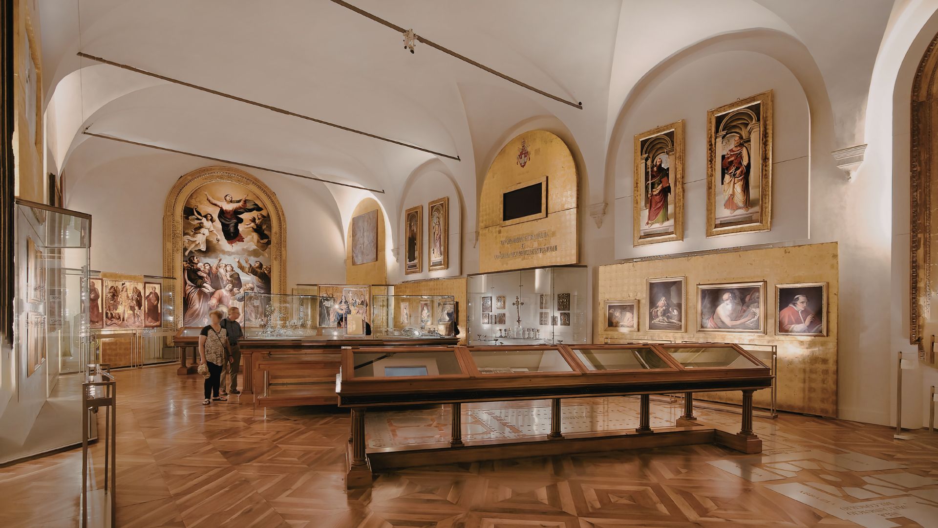 Musuems and institutional galleries operate through long-term creational planning.