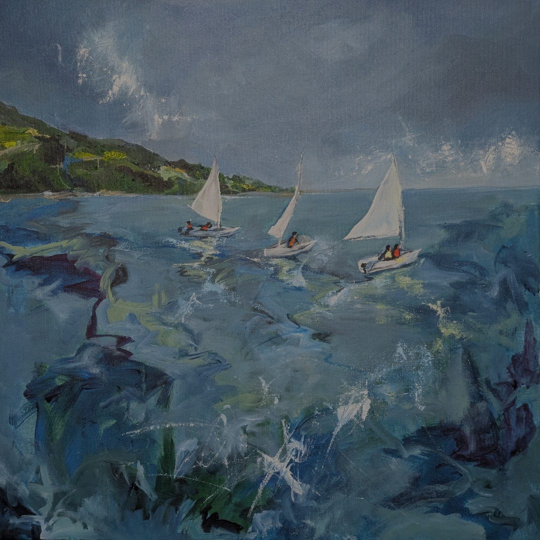 Beth Gintner Art on Wall