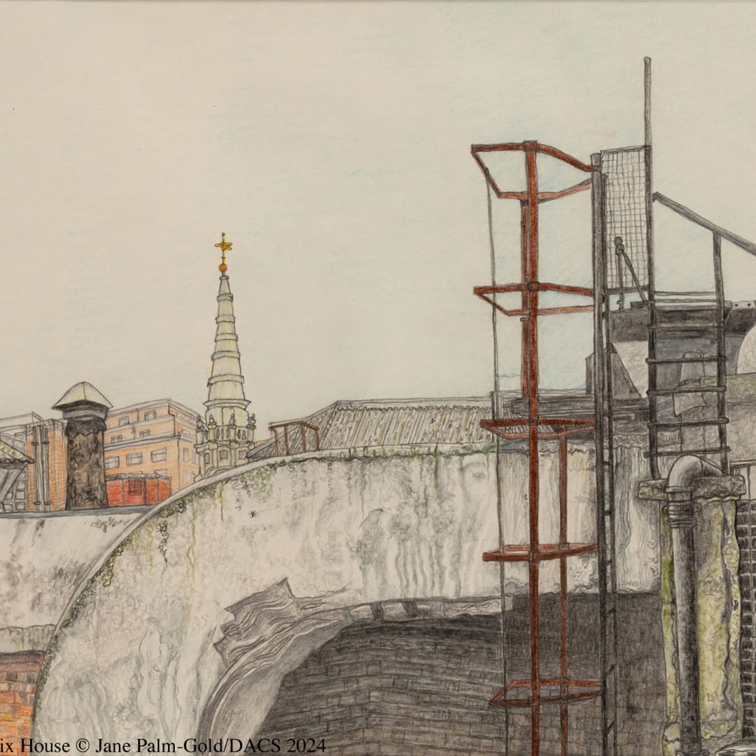 Beth Gintner Art on Wall