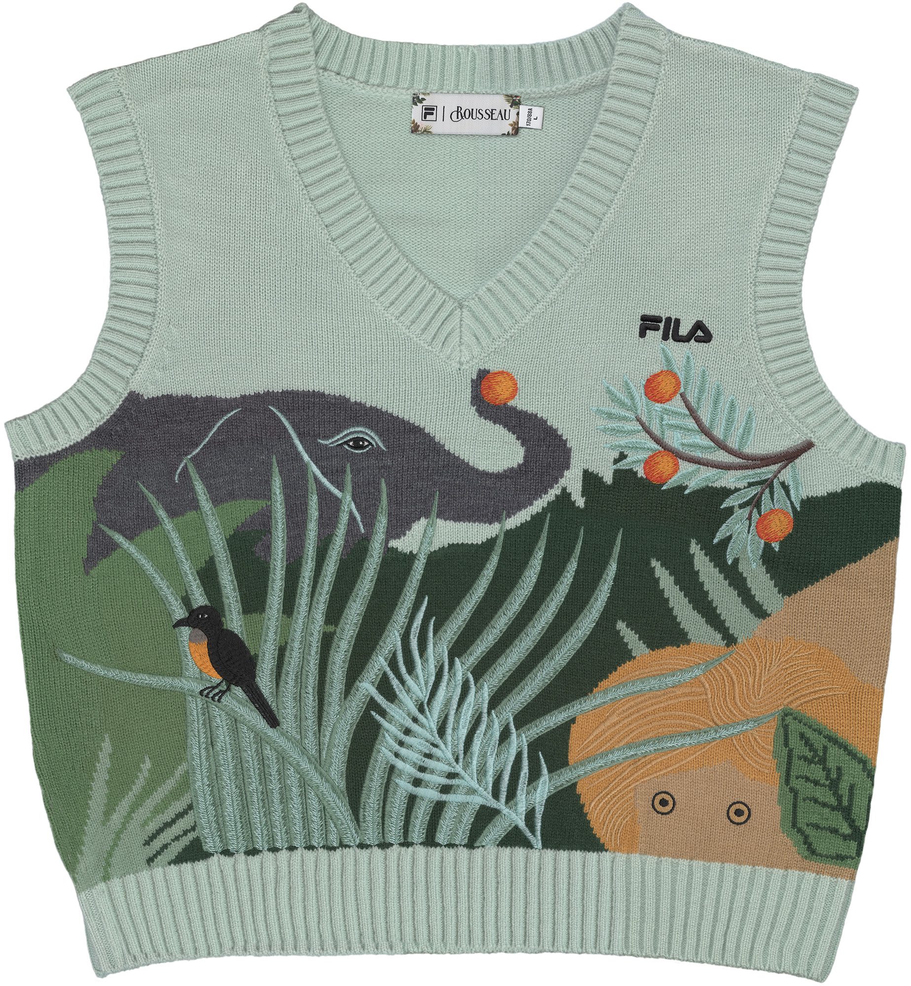 Amanda Hall - FILA Illustrated Knitted Vest